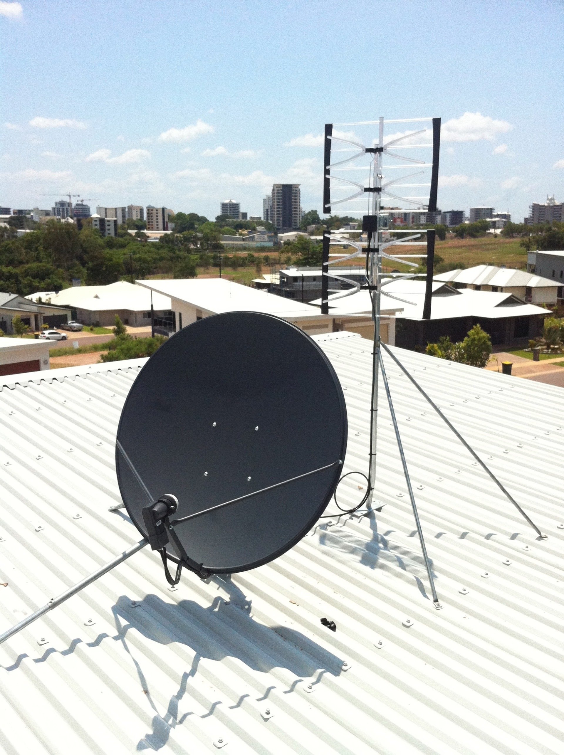 Antenna Installation in Yeppoon Coastline Installations
