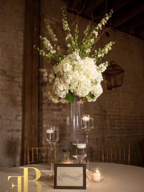 Crystal Vase Feature Weddings Hammond, LA Crystal Vase Flowers & Gifts
