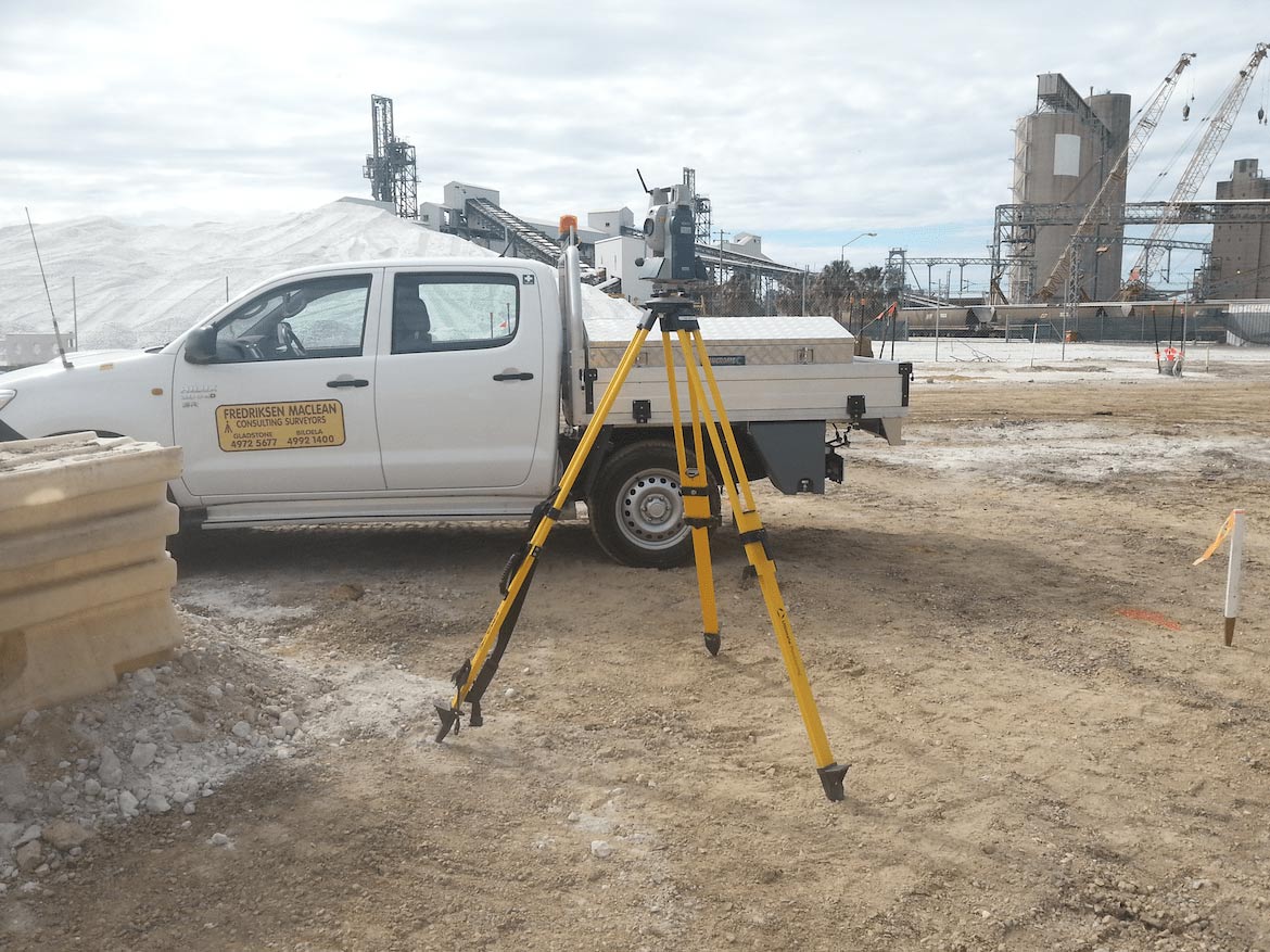 Engineering Surveying in Gladstone Fredriksen Maclean & Associates