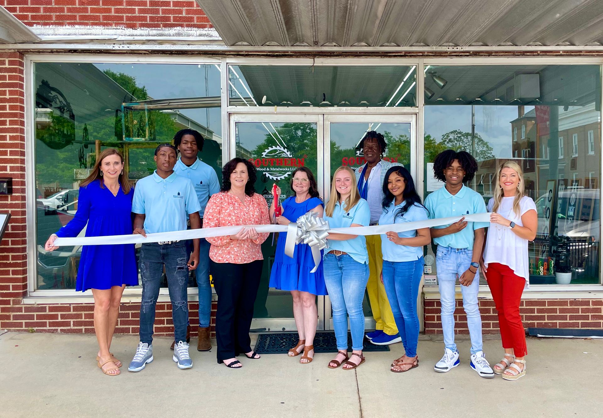 Ribbon Cutting Southern Woodworks