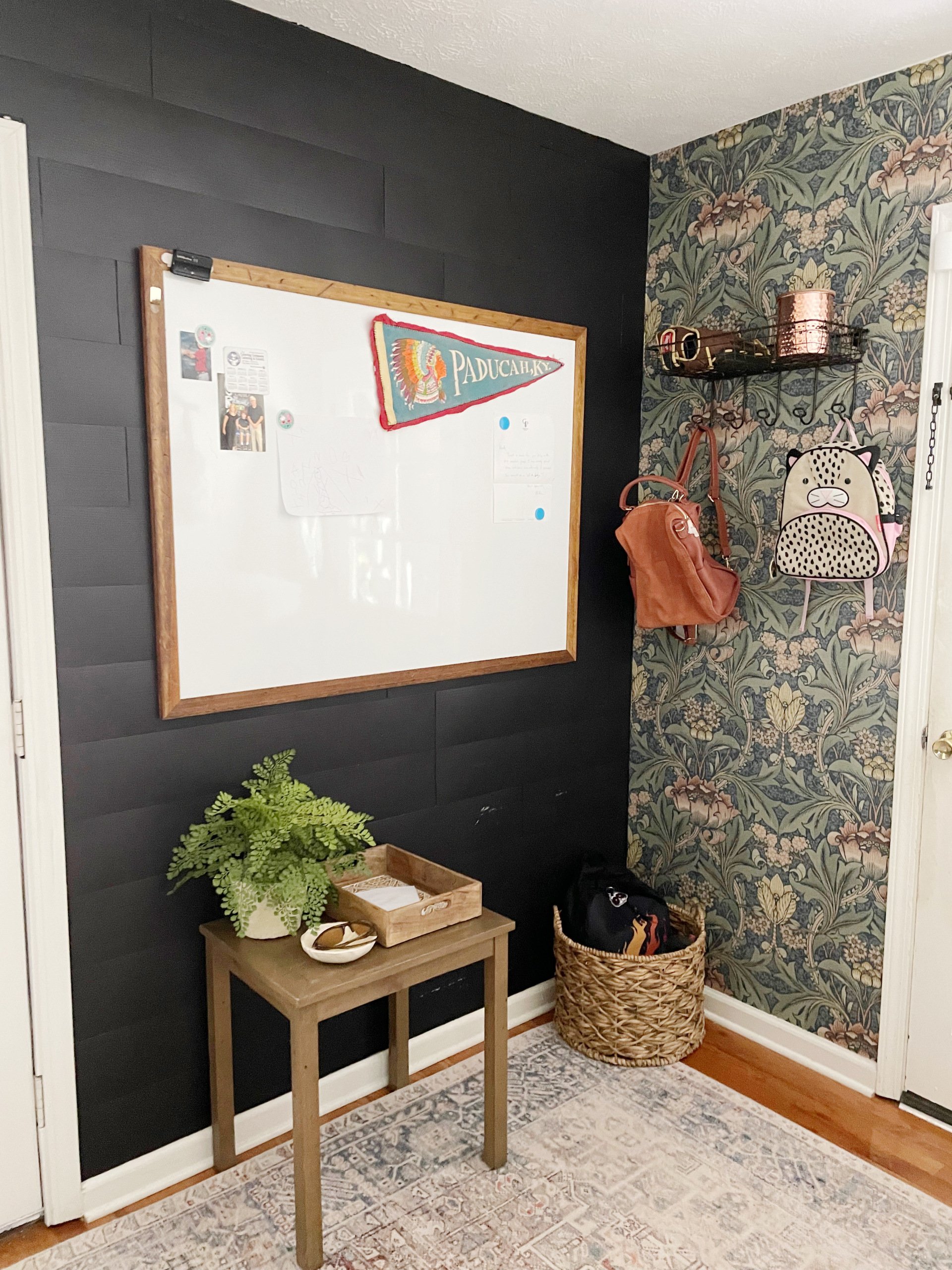 Laundry Room PeelandStick Wallpaper Update