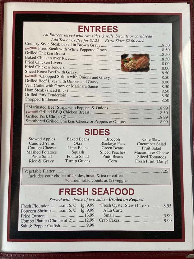 Fresh Food Thomasville, NC Rosa Mae's Café