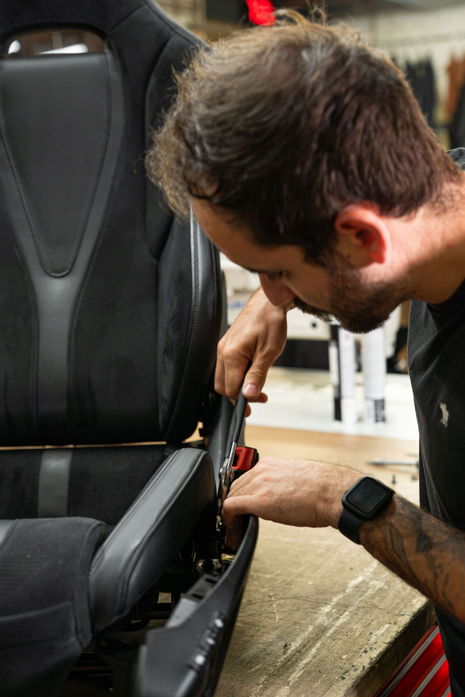 McLaren 720s Seat and Wheel Retrim