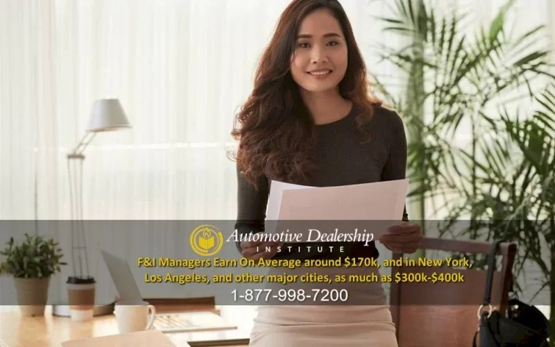 F&I School Automotive Dealership Institute F&I Manager Training