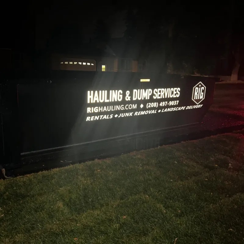 Dumpster Rentals Rigby, ID RIG Hauling & Dump Services