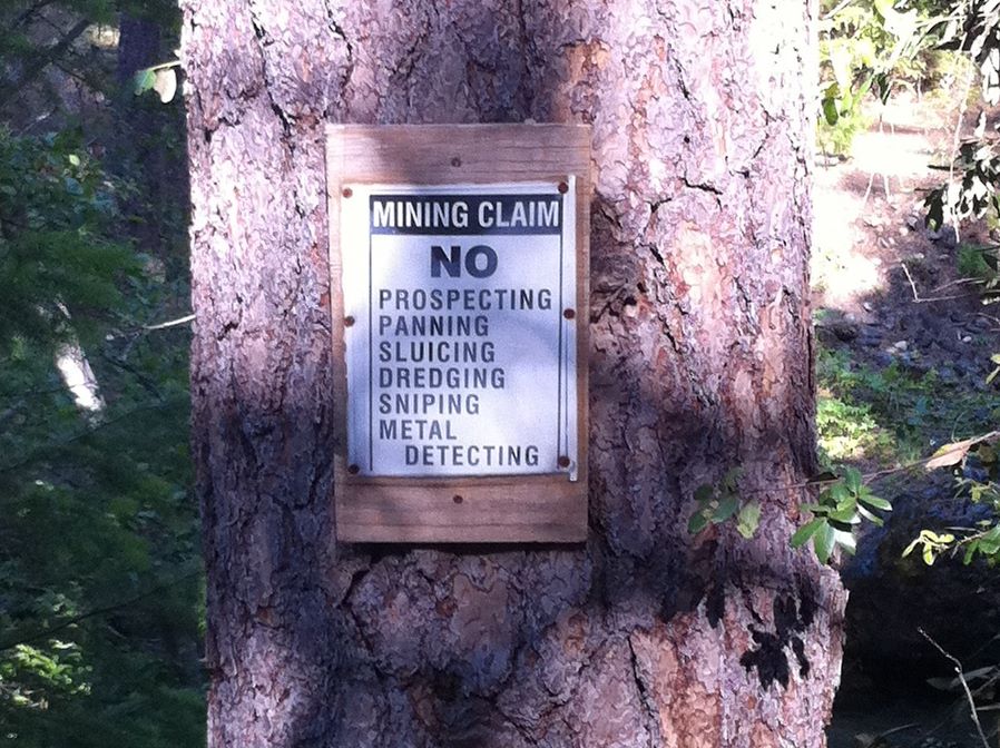 Panning for Gold in Idaho City