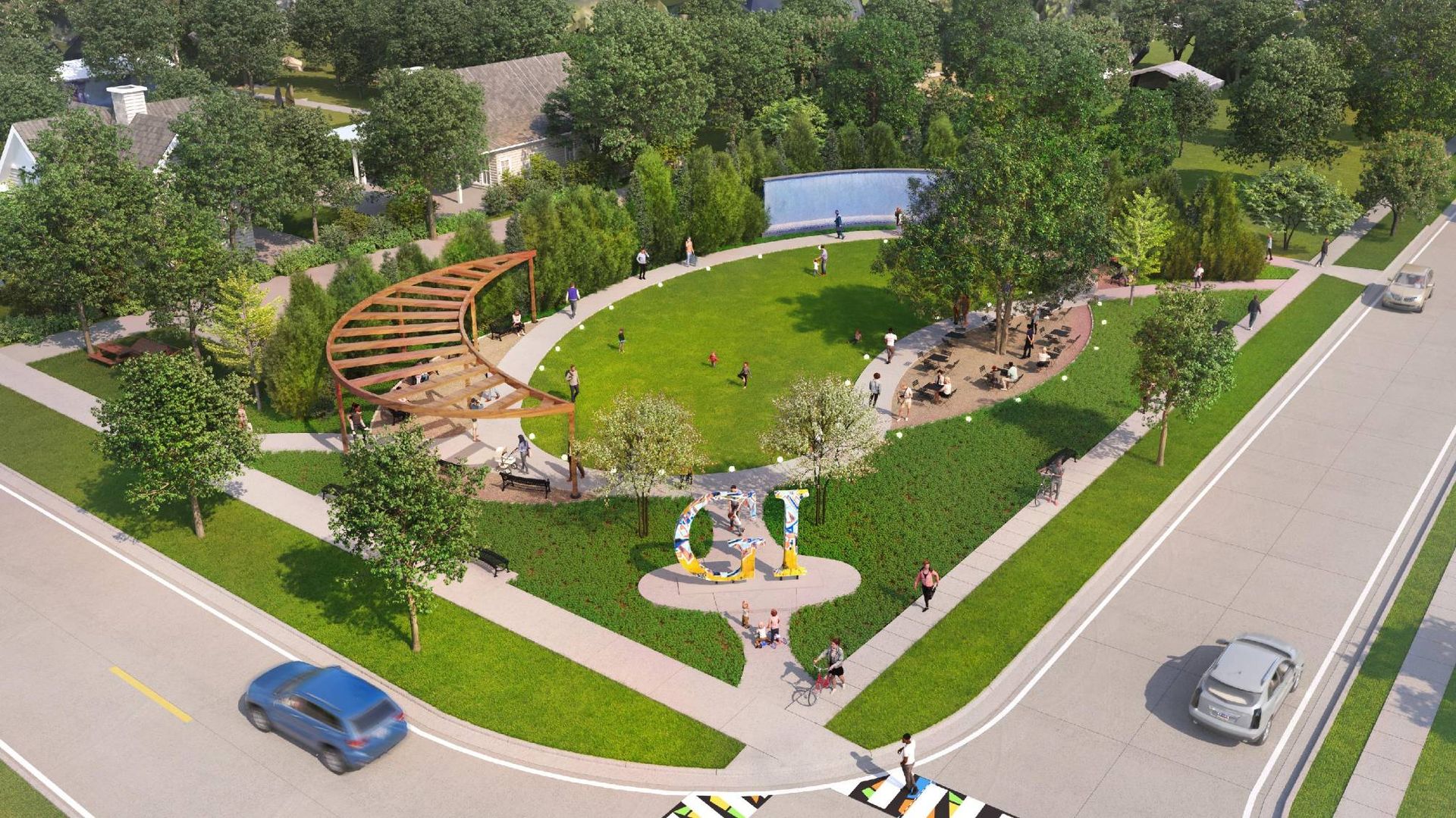 Lyons Park Master Plan Grosse Ile DDA