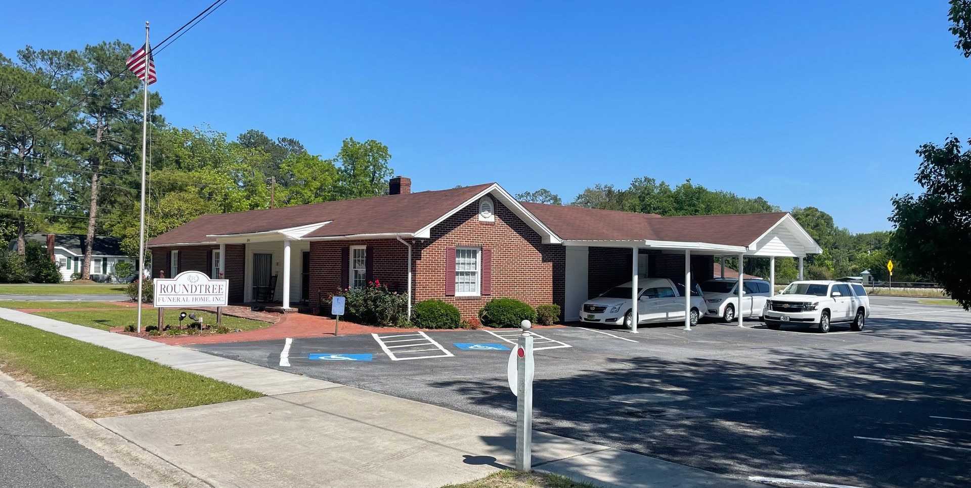 Our Location Roundtree Funeral Home