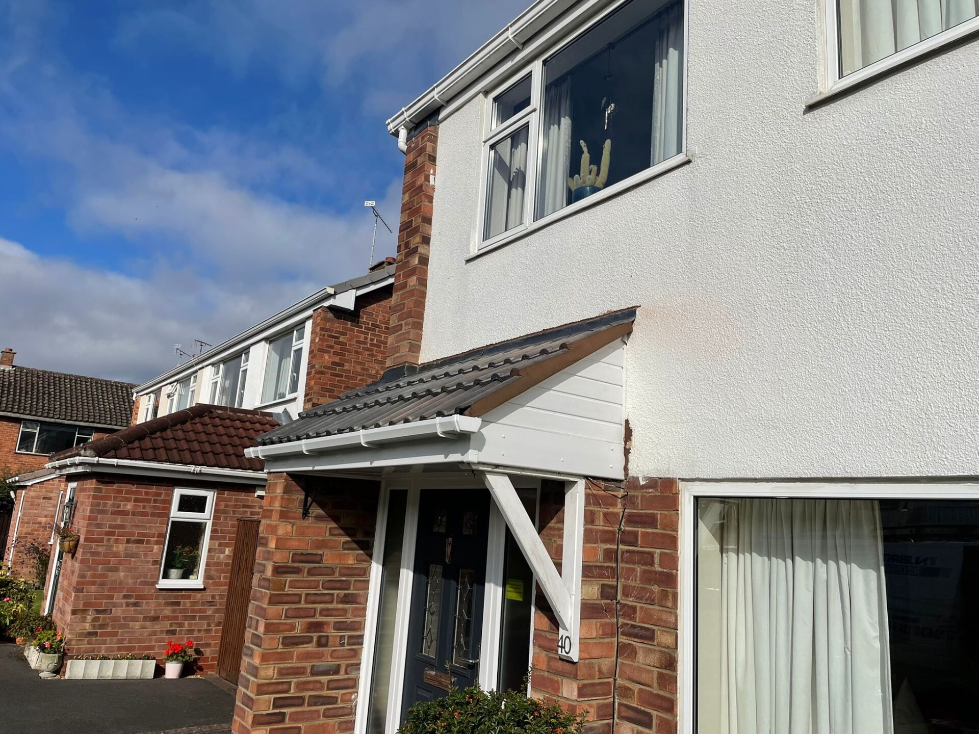 Flat Roof Porch to Pitch Roof Warwick