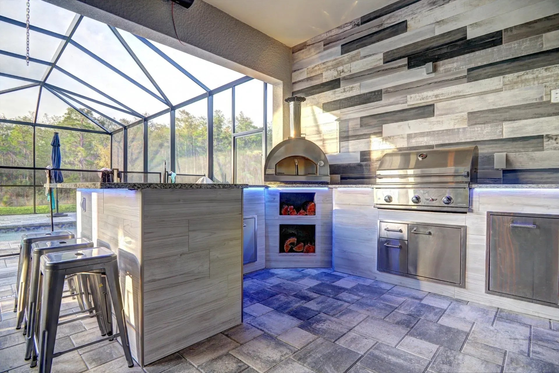 Cost of Outdoor Kitchens How Much Does An Outdoor Kitchen Cost? HL