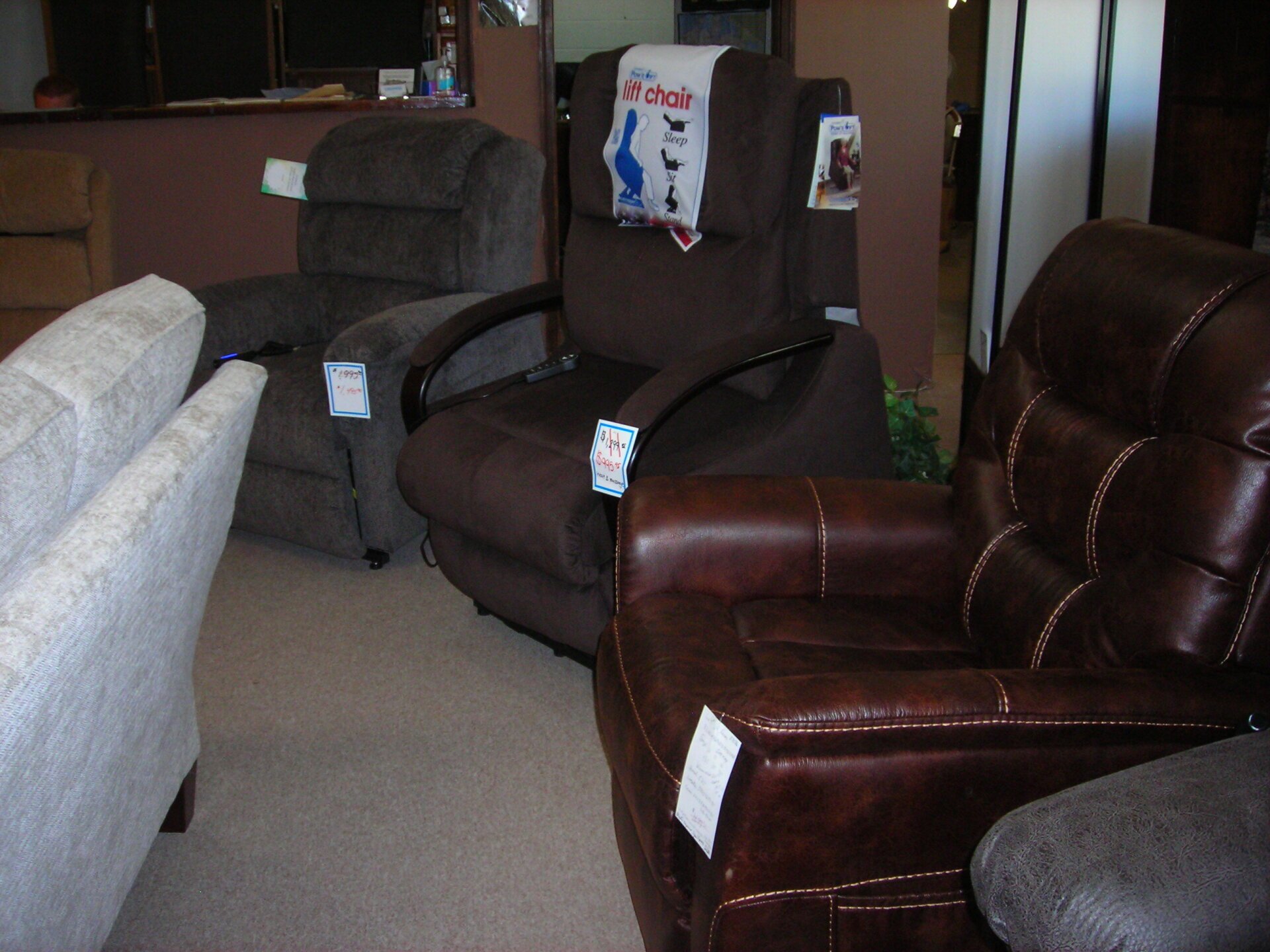 Recliner Store Galesburg, Michigan 2696657260