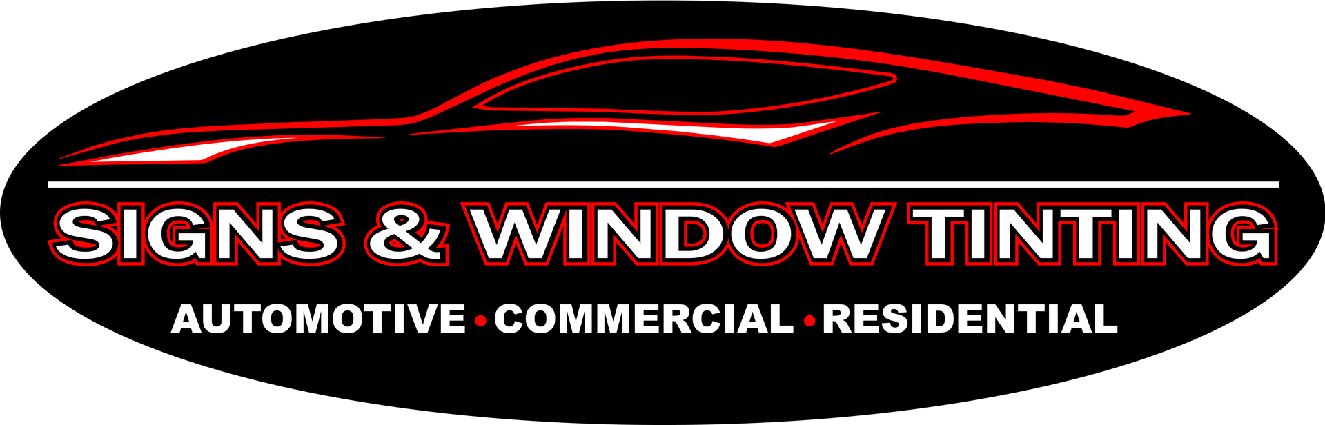 Automotive Window Tinting Signs & Window Tinting