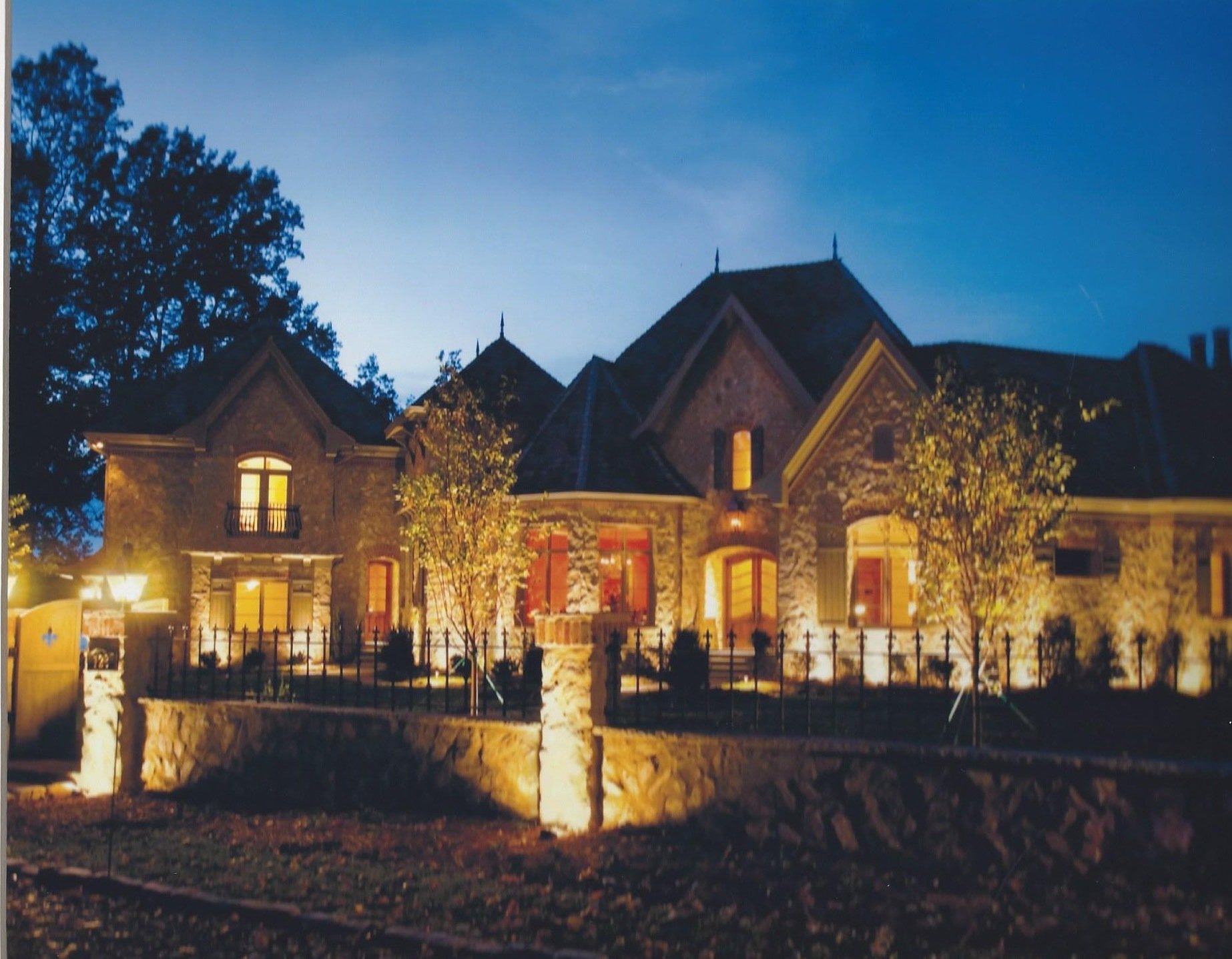 Lighting Huntersville, NC Nightscapes Landscape