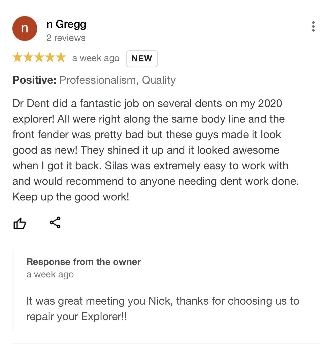 Paintless dent removal Auto Hail Damage Repair Cranberry Township