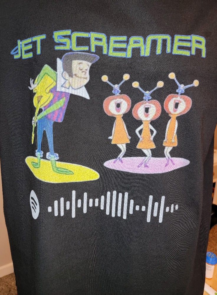 "In My Mind" Christmas Tshirt Green Long Sleeve