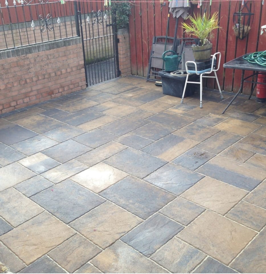 Sandstone Paving Nottingham Indian Sandstone Patio Installation