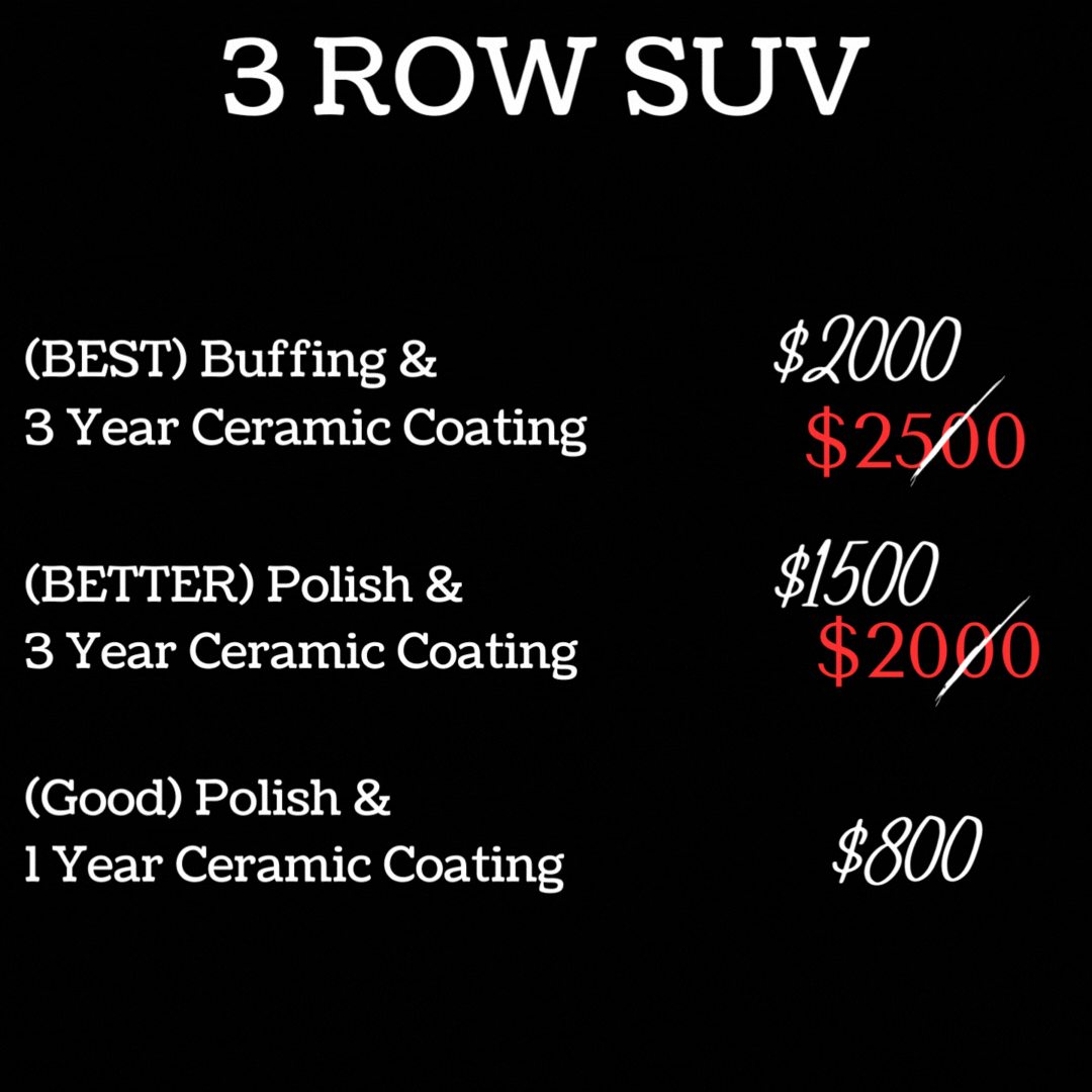 Buffing, Polishing, Ceramic Coating