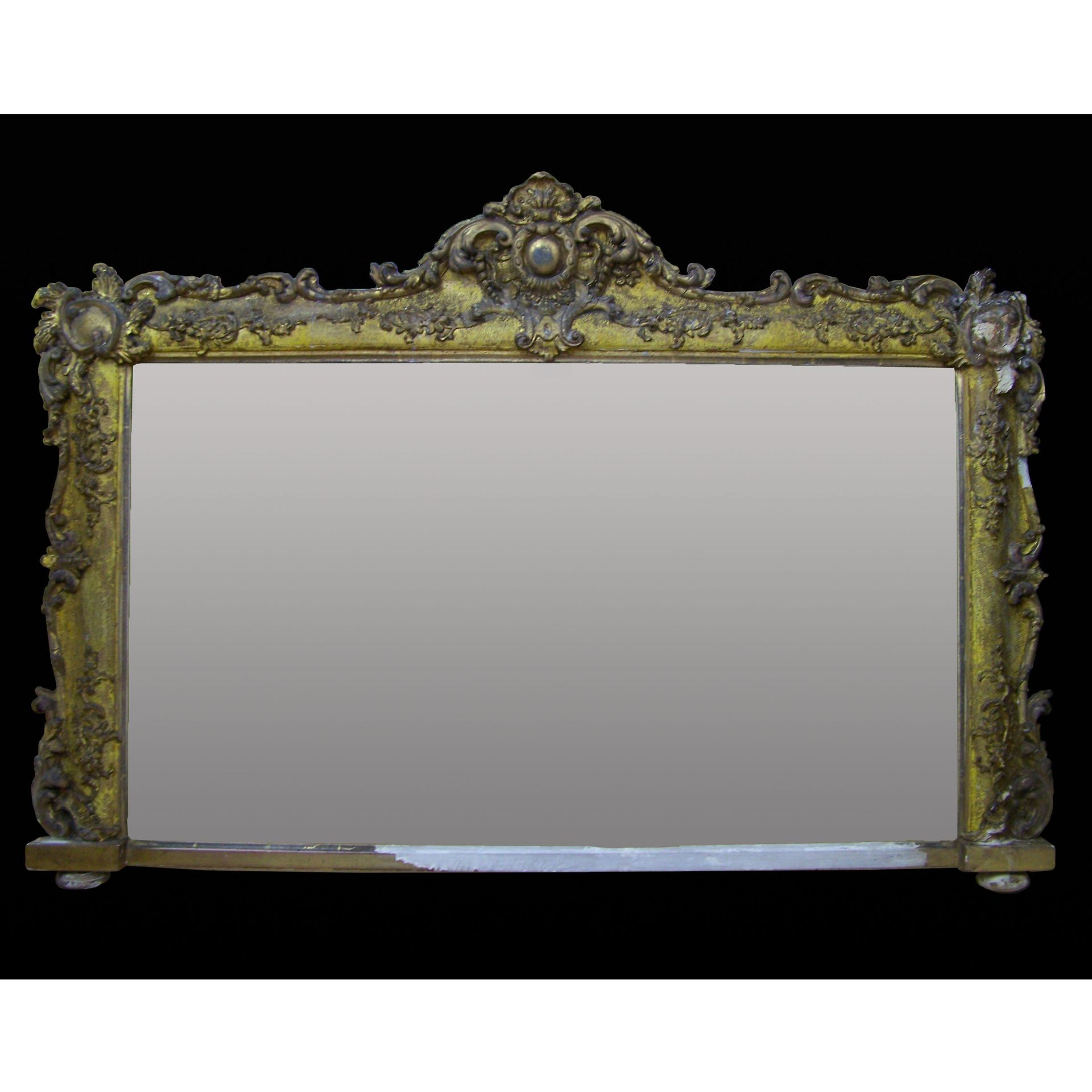 Antique Mirror frame restoration, repair and gilding