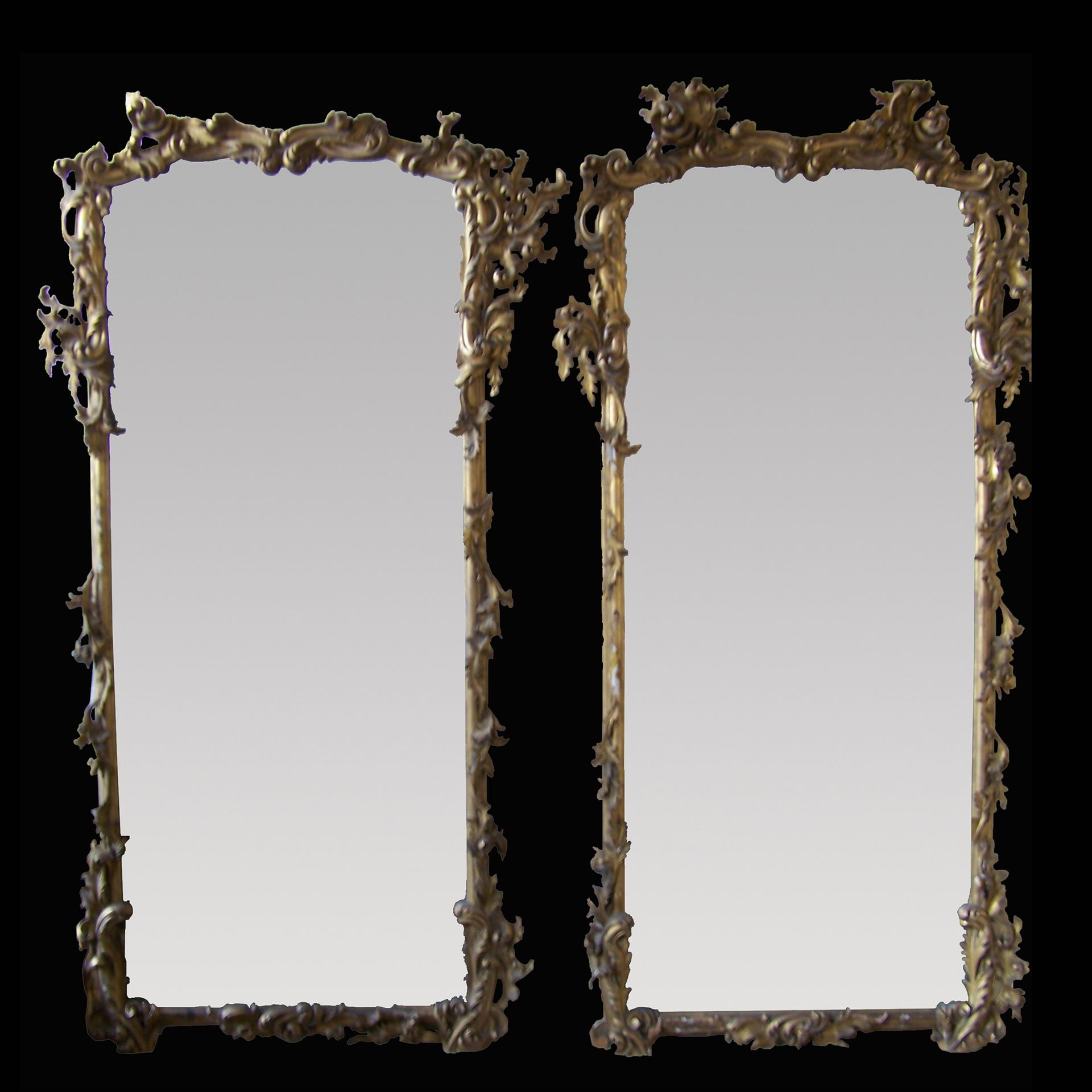 Antique Mirror frame restoration, repair and gilding