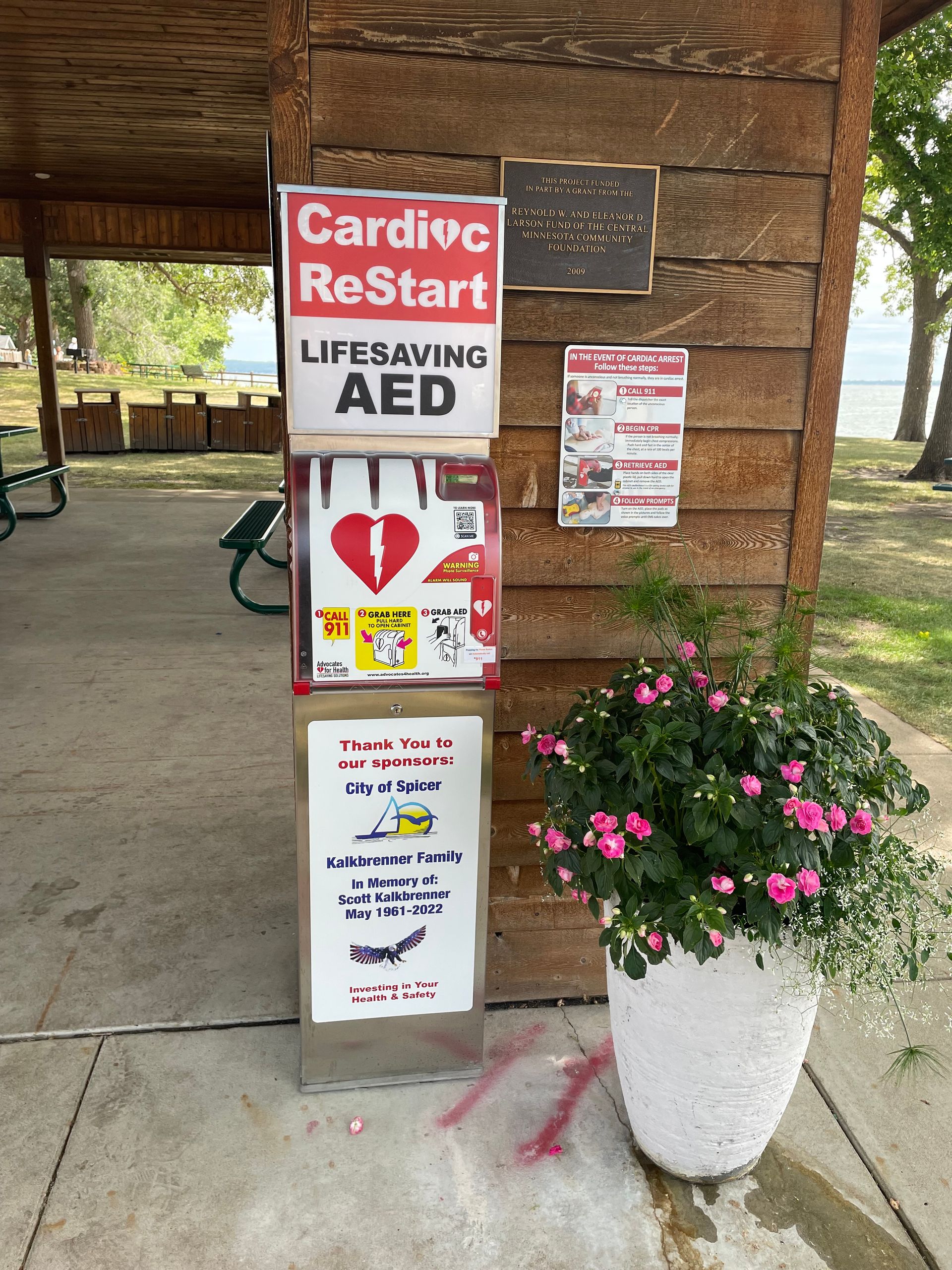 Outdoor AED Program City of Spicer