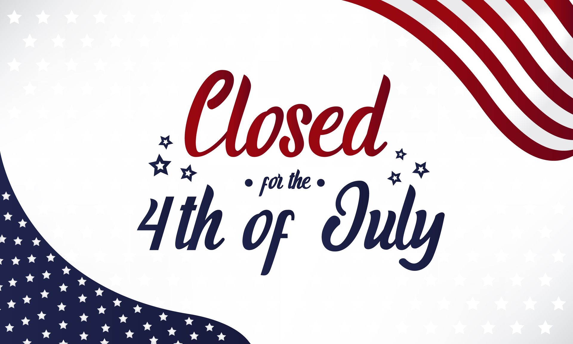 Community Services Closure List For The 4th of July