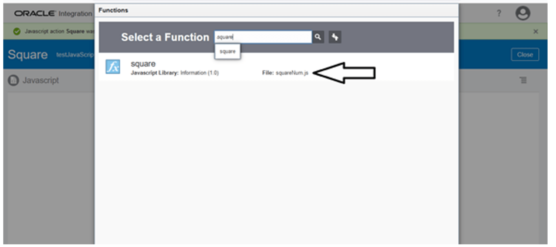 How to use Javascript library in Oracle Integration Cloud (OIC)