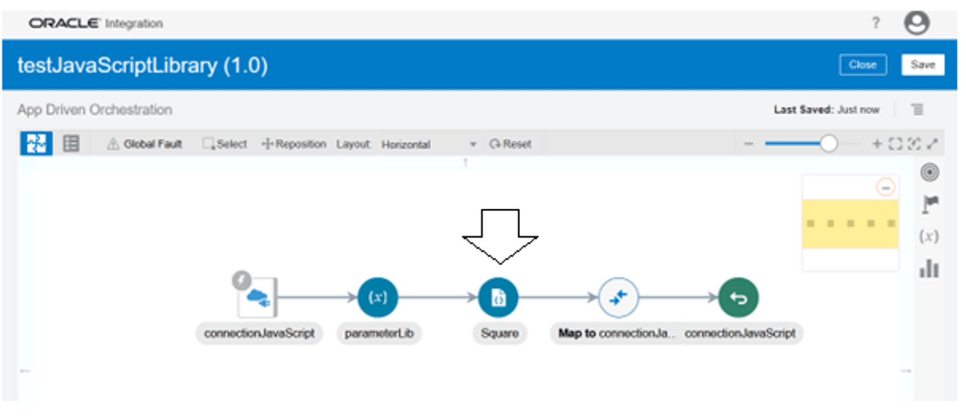 How to use Javascript library in Oracle Integration Cloud (OIC)