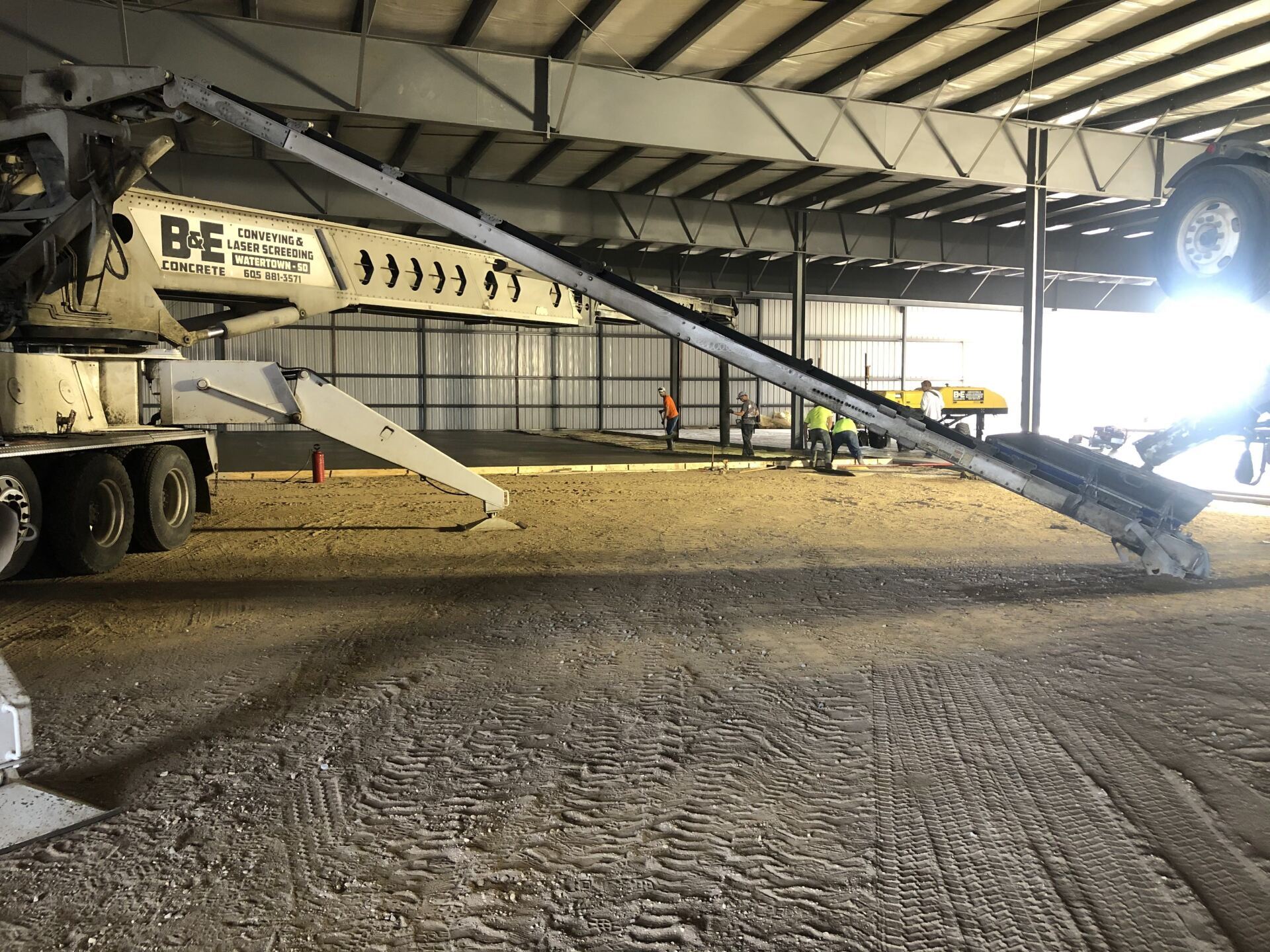 Commercial Concrete Flooring Watertown, SD B & E Concrete