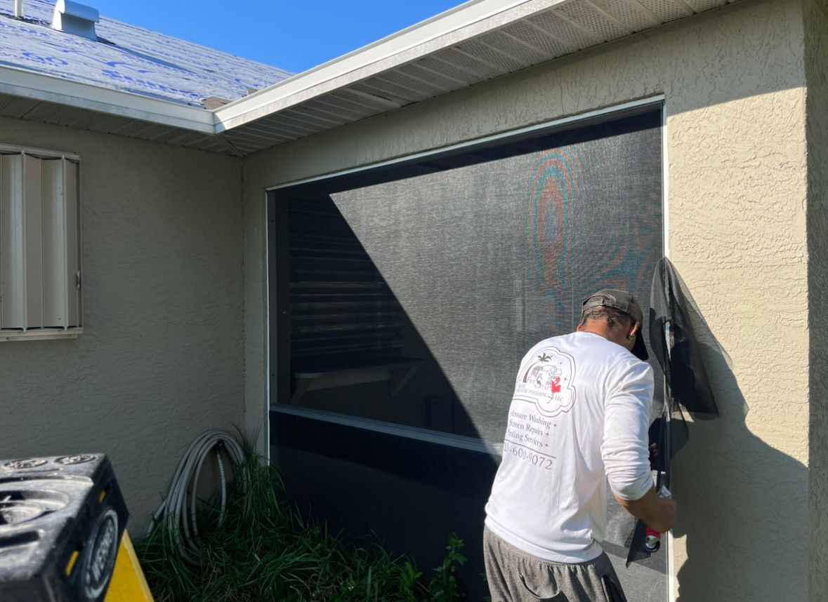 Lanai Screen Repair in Fort Myers, FL
