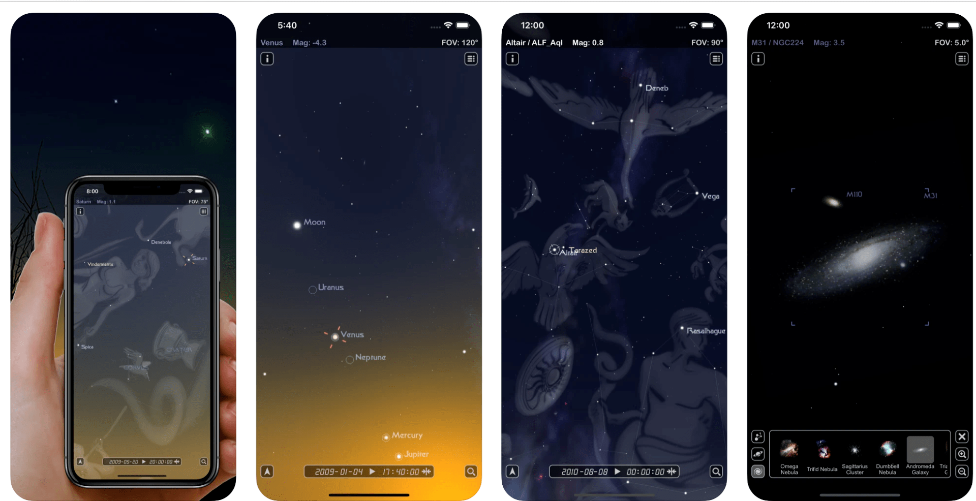 10 Best Apps for finding constellations