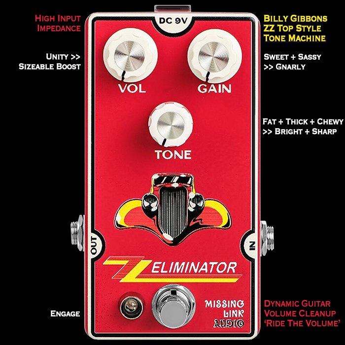 Missing Link Audio Releases Killer Billy Gibbons ZZ Top Style Tone