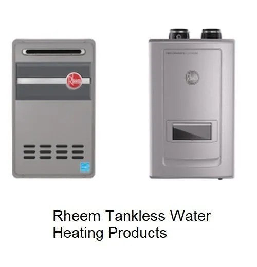 Rheem Tankless Water Heater, Service, Repair and Installation
