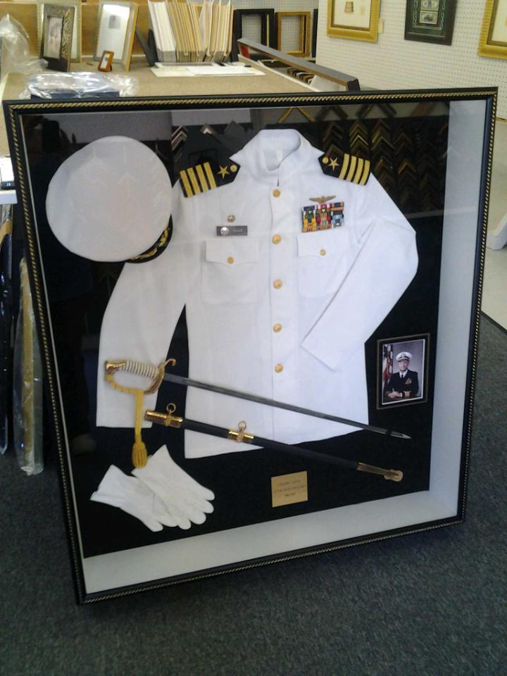 Custom Framing Pensacola, FL Military Award Framing, Picture Frames