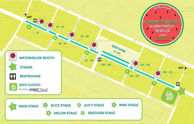 watermelon festival 2023 events Carytown Watermelon Festival Home