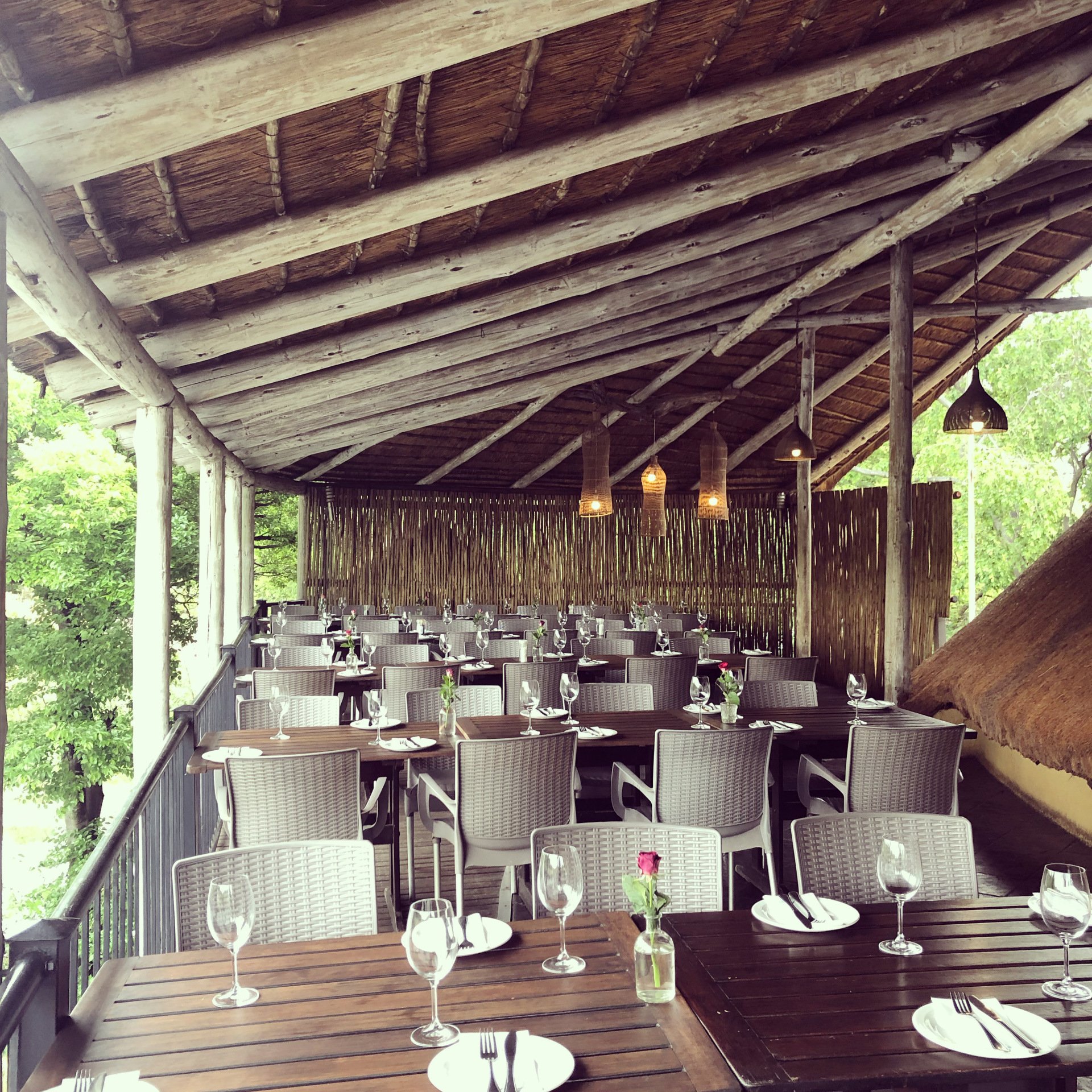 Blue Crane Restaurant and Bar Pretoria Top Deck