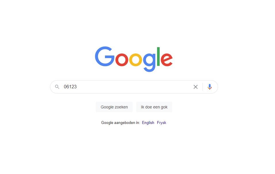 Wie heeft mij anoniem gebeld?