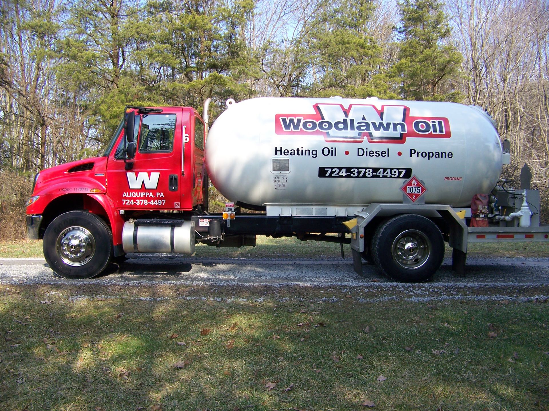 Propane Company Aliquippa, PA Woodlawn Oil Co.