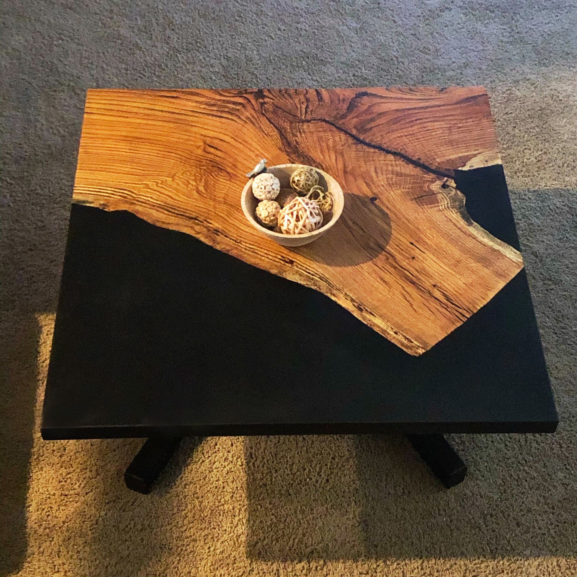 Resin Wood Coffee Tables in Kansas City MRW Fabrication