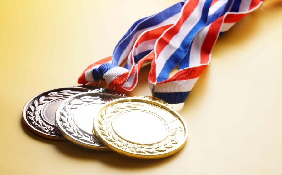 ARE OLYMPIC GOLD MEDALS ACTUALLY MADE OF GOLD?