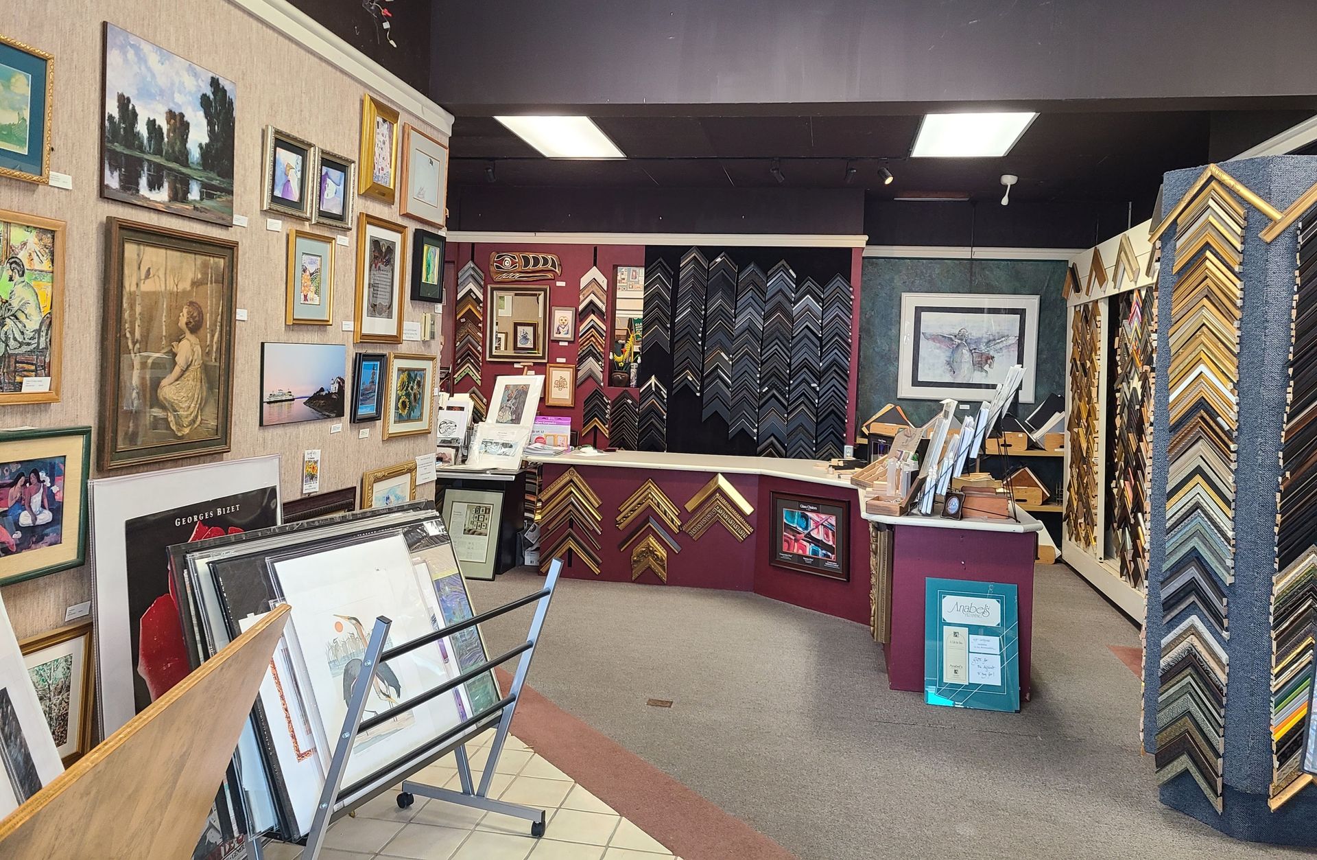 Art Supplies Pros Everett, WA Anabel’s Framing & Gallery