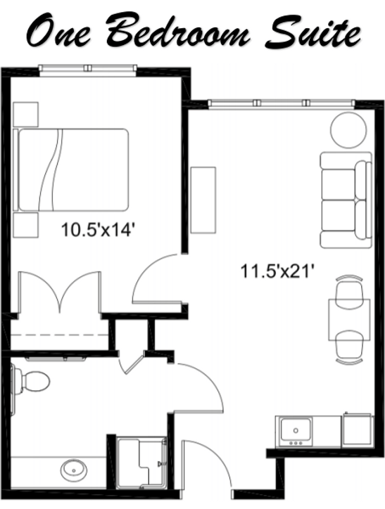 1 Bedroom Suite
