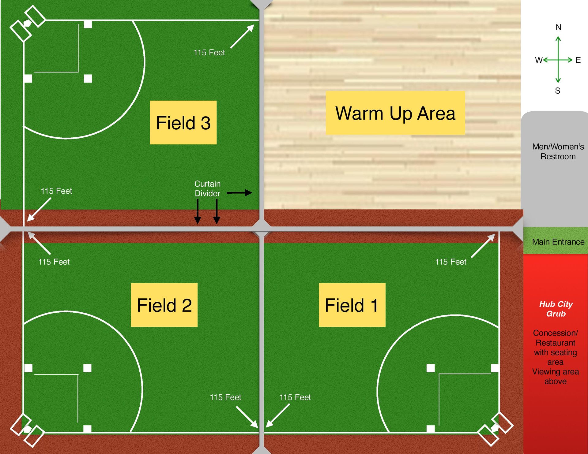 Facility Centralia, WA NW Sports Hub