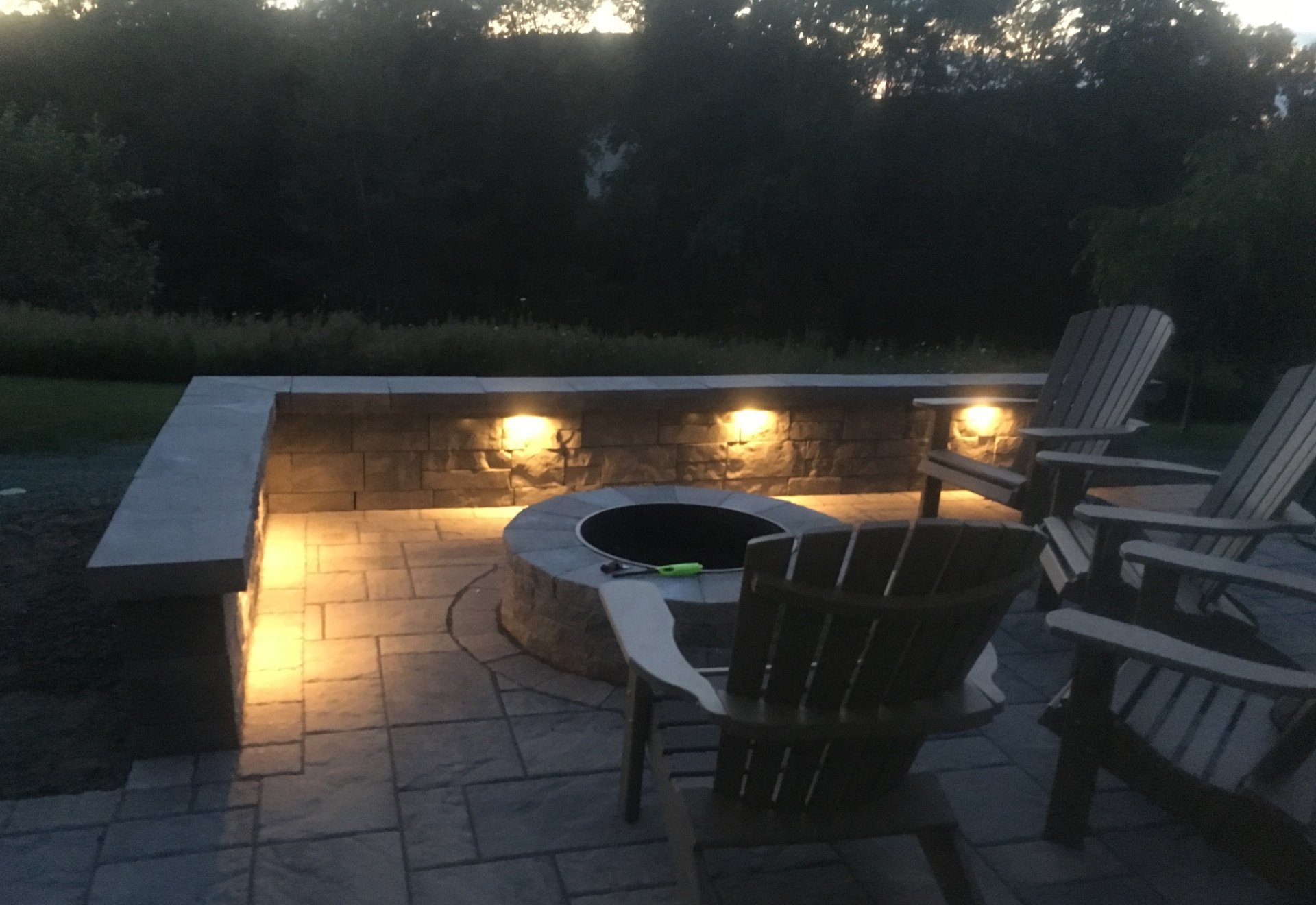 Outdoor Stone Fire Pit Installation in Massachusetts Free Estimates