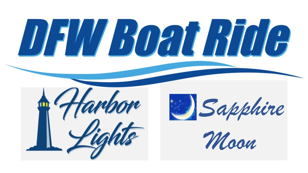 DFW Boat Ride Dallas Harbor Lights Lake Ray Hubbard