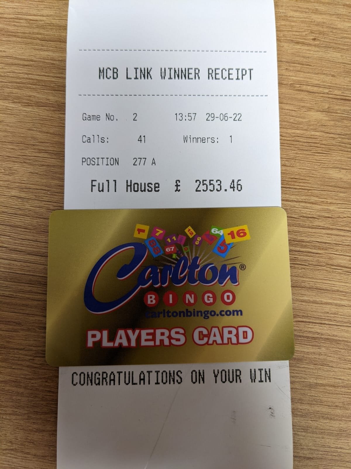 Big Summer Wins at Carlton Bingo!