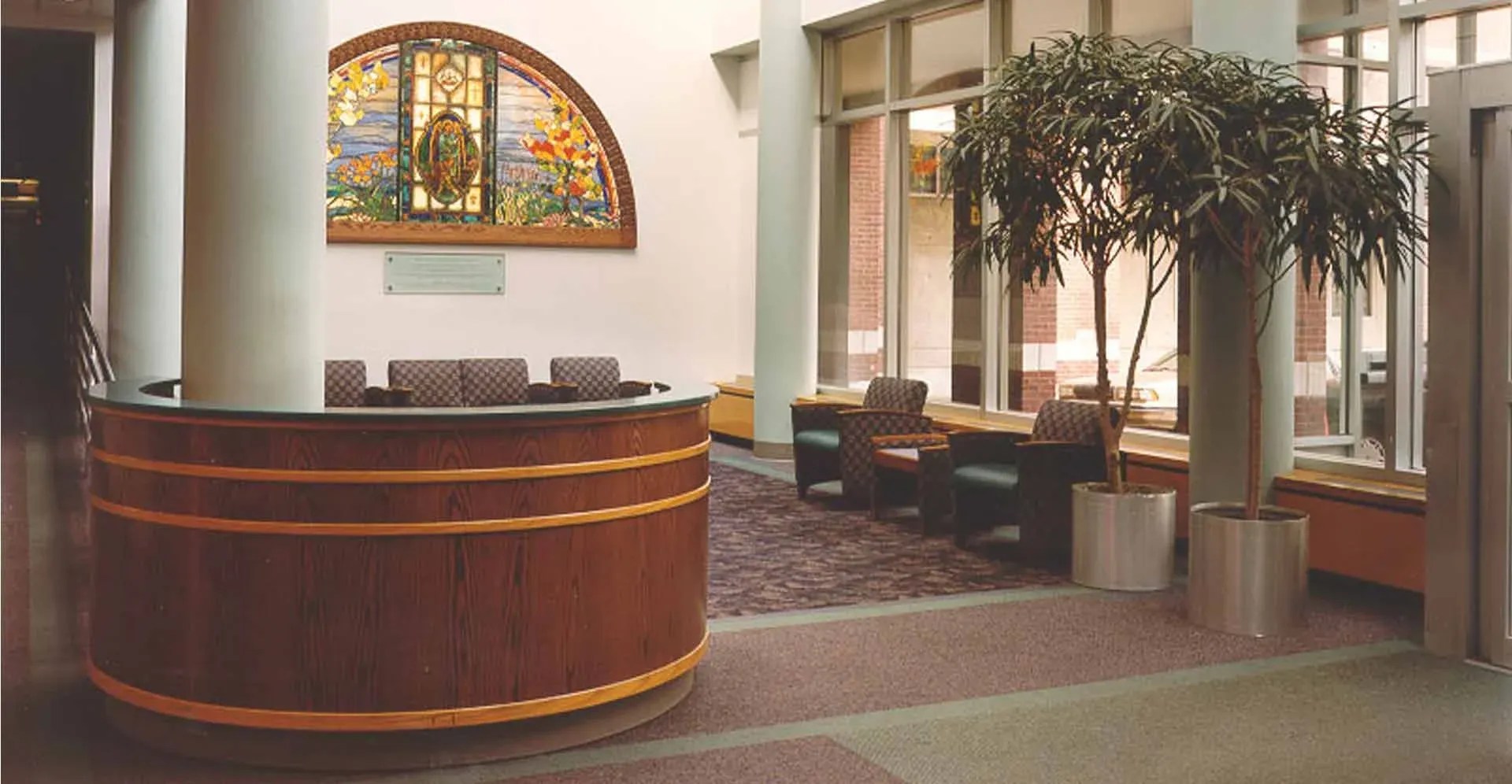 Hospital of Saint Raphael Entrance Lobby