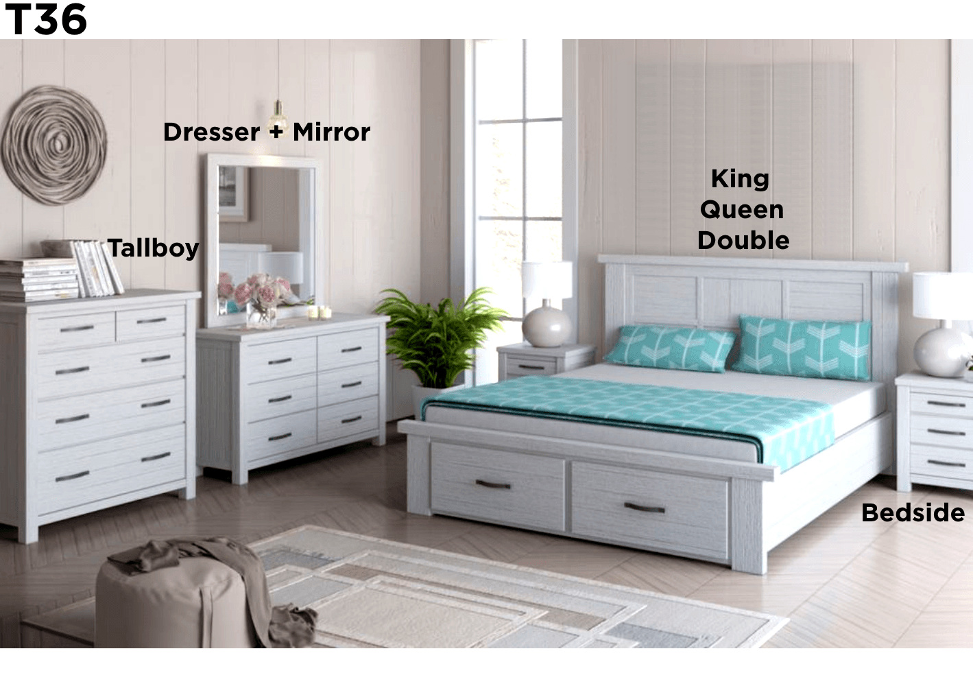 Double Beds in Lismore Bryants Beds & Mattresses