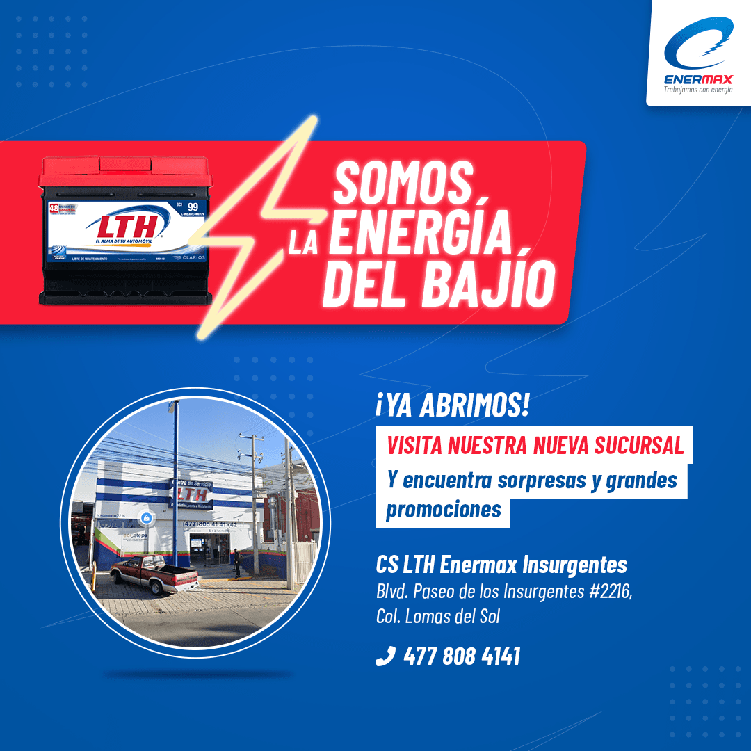 Baterías para autos en León BATERÍAS LTH