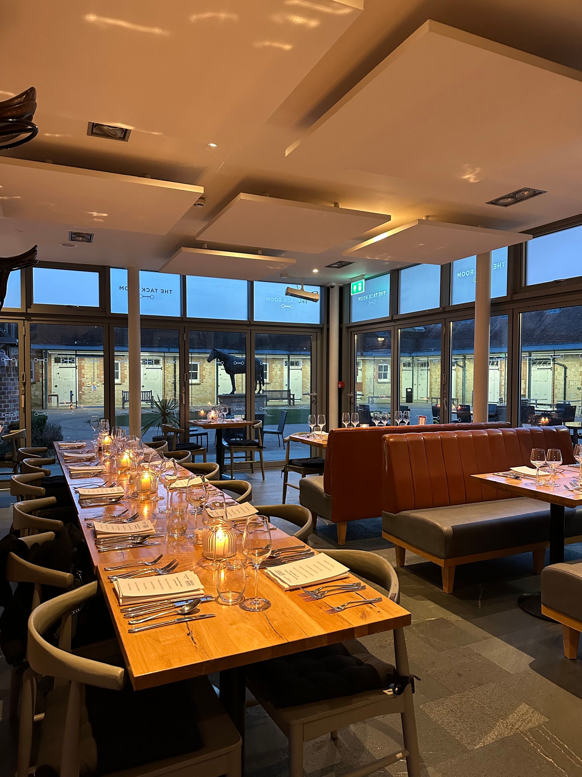 The Tack Room Restaurant in Newmarket, Suffolk