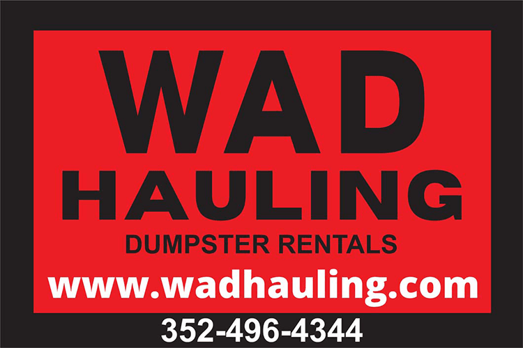 WAD Hauling LLC Top Rated Dumpster Rental Dunnellon, Florida
